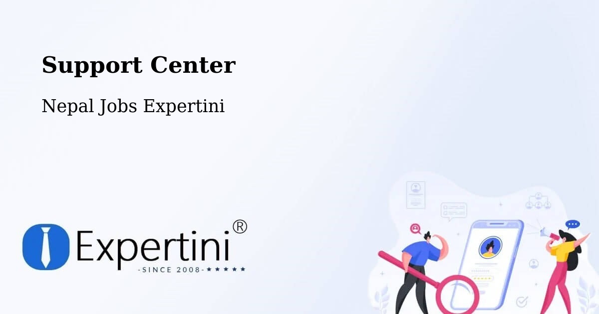 Support Services – Nepal - Nepal Jobs Expertini